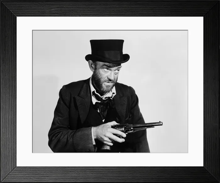 Framed Print : THE WORLD IN MY ARMS, John McIntire, 1952