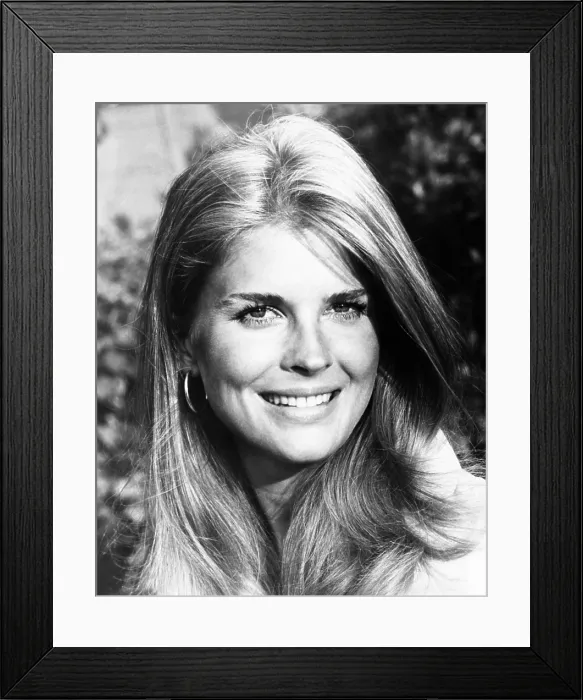 Framed Print : GETTING STRAIGHT, Candice Bergen, 1970
