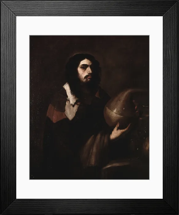 Framed Print : Portrait of a Chemical or Astronomer or Self-Portrait as an alchemist (Astronomo o Autoritratto in veste di alchimista), by Luca Giordano, 1660, 17th Century Framed Print : Portrait of a Chemical or Astronomer or Self-Portrait as an alchemist (Astronomo o Autoritratto in veste di alchimista), by Luca Giordano, 1660, 17th Century