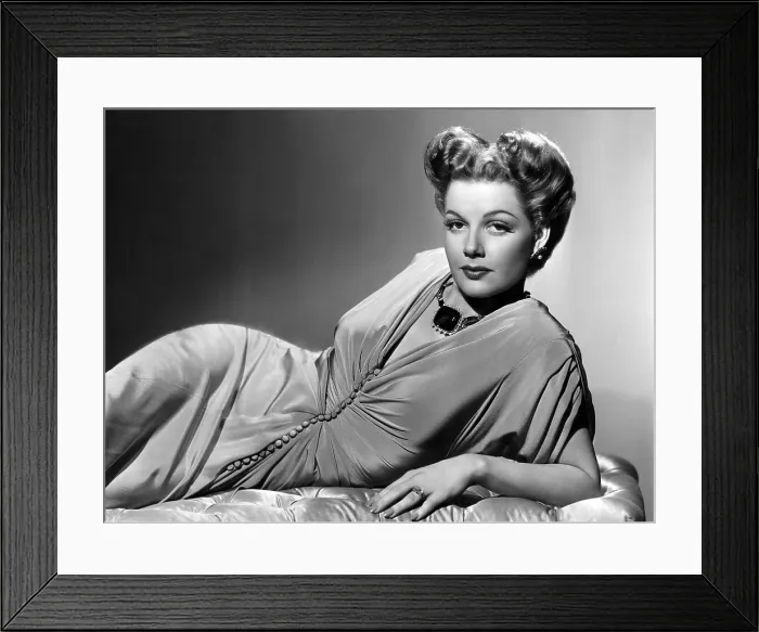 Framed Print : GEORGE WASHINGTON SLEPT HERE, Ann Sheridan, Warner Brothers portrait, 1942