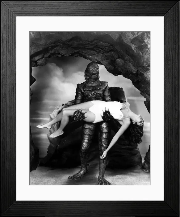 Framed Print : CREATURE FROM THE BLACK LAGOON, Julia Adams, 1954 Framed Print : CREATURE FROM THE BLACK LAGOON, Julia Adams, 1954