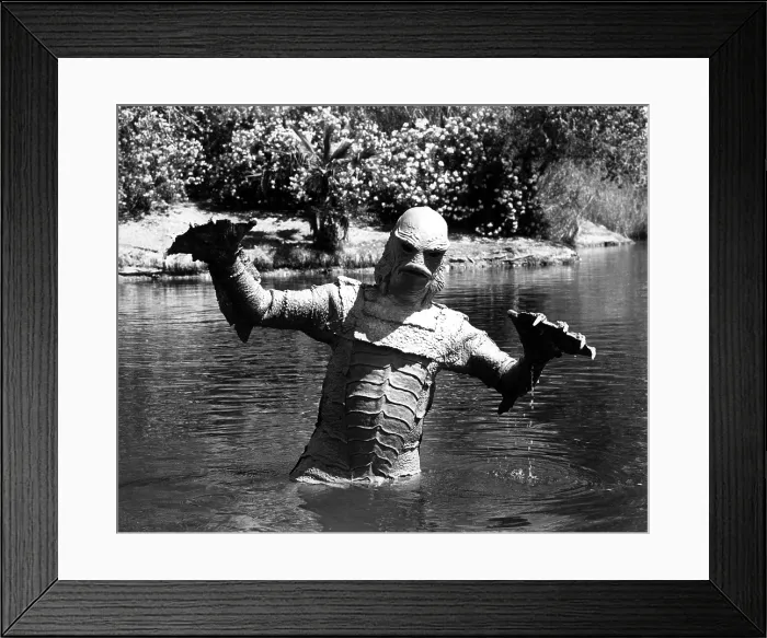 Framed Print : CREATURE FROM THE BLACK LAGOON, 1954