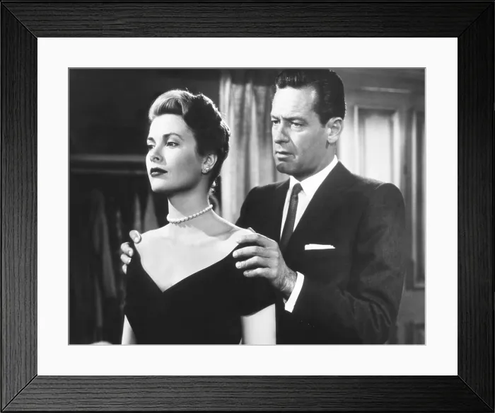 Framed Print : THE COUNTRY GIRL, from left: Grace Kelly, William Holden, 1954 Framed Print : THE COUNTRY GIRL, from left: Grace Kelly, William Holden, 1954