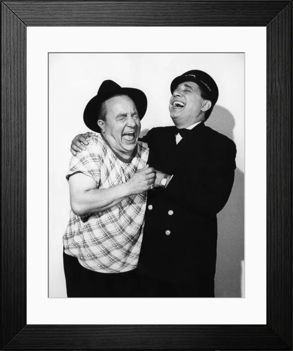 Framed Print : CRAZY HOUSE, Chic Johnson, Ole Olsen, 1943