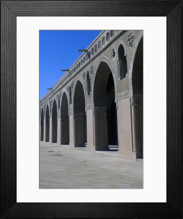 Framed Print : Mosque of Ibn Tulun, by Unknown Artist, 876-879, 9th Century, brickwork - Whole artwork view