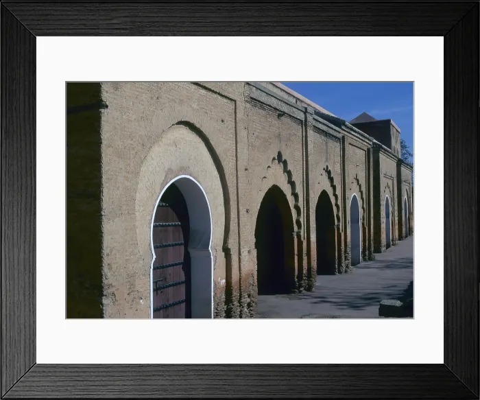 Framed Print : Kutubiyya Mosque, 1158, 12th Century, mixed technique - Whole artwork view