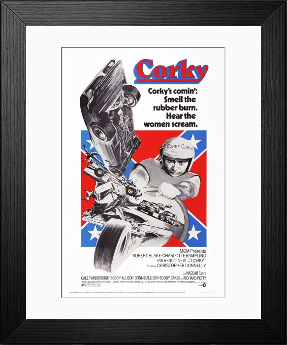 Framed Print : CORKY, US poster art, Robert Blake, 1972