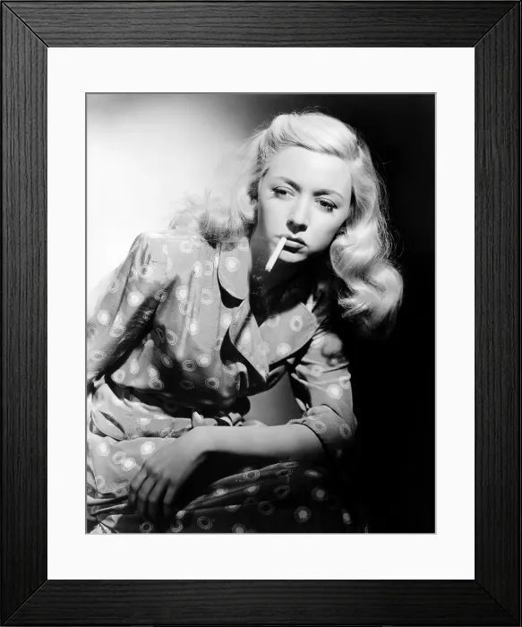 Framed Print : CROSSFIRE, Gloria Grahame, 1947 Framed Print : CROSSFIRE, Gloria Grahame, 1947