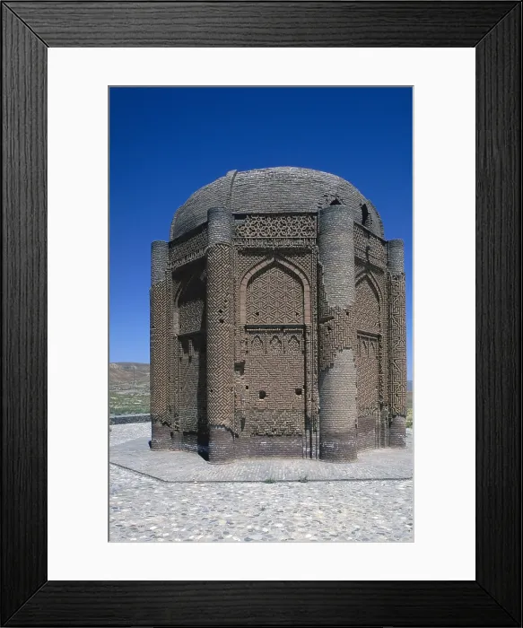 Framed Print : Eastern Mausoleum, 1068, 11th Century, mixed technique - Whole artwork view Framed Print : Eastern Mausoleum, 1068, 11th Century, mixed technique - Whole artwork view