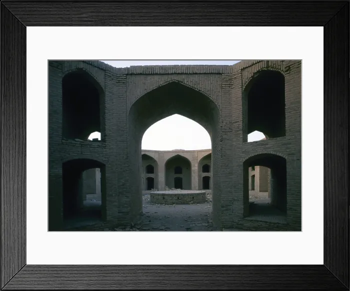Framed Print : Caravanserai, 17-18th Century, brickwork - Whole artwork view