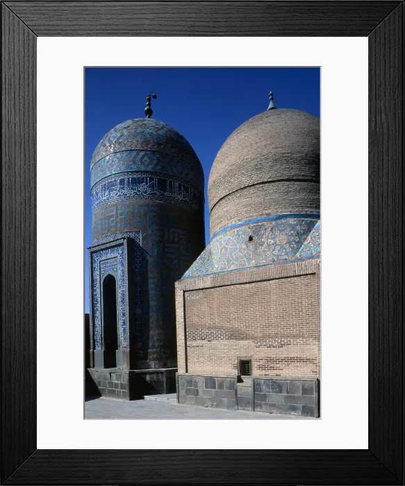 Framed Print : Mausoleums of Sheiykh Safi and Shah Ismail, 14th-17th Century, mixed technique - Whole artwork view
