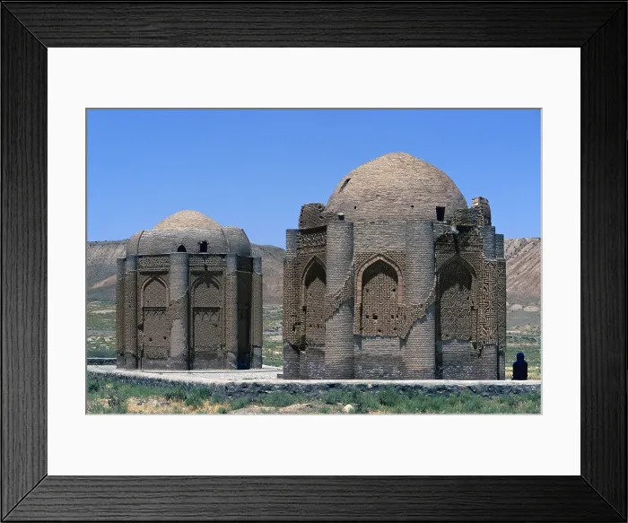 Framed Print : Mausoleums, 1068-1093, 11th Century, mixed technique - Whole artwork view