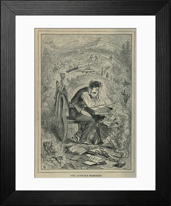 Framed Print : Mark Twain (aka Samuel Clemens), by True Williams, one of the illustrators of A TRAMP ABROAD, 1880 Framed Print : Mark Twain (aka Samuel Clemens), by True Williams, one of the illustrators of A TRAMP ABROAD, 1880