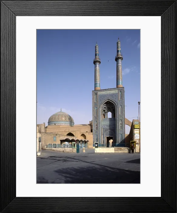 Framed Print : Friday Mosque, 1325-1365, 14th Century, mixed technique - Whole artwork view