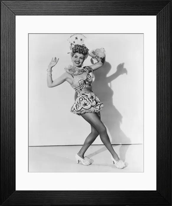Framed Print : CONEY ISLAND, Betty Grable, 1943, TM & Copyright 20th Century Fox Film Corp. / courtesy Everett Collection Framed Print : CONEY ISLAND, Betty Grable, 1943, TM & Copyright 20th Century Fox Film Corp. / courtesy Everett Collection