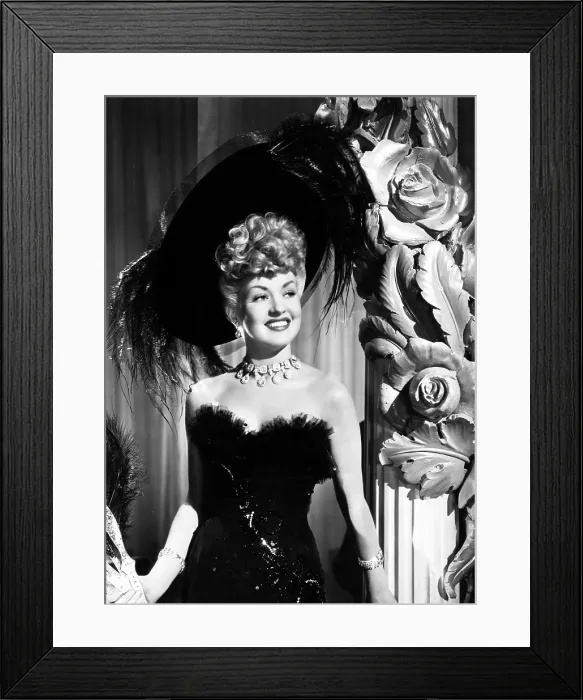 Framed Print : CONEY ISLAND, Betty Grable, 1943, TM and Copyright 20th Century Fox Film Corp. All rights reserved. Courtesy: Everett Collection