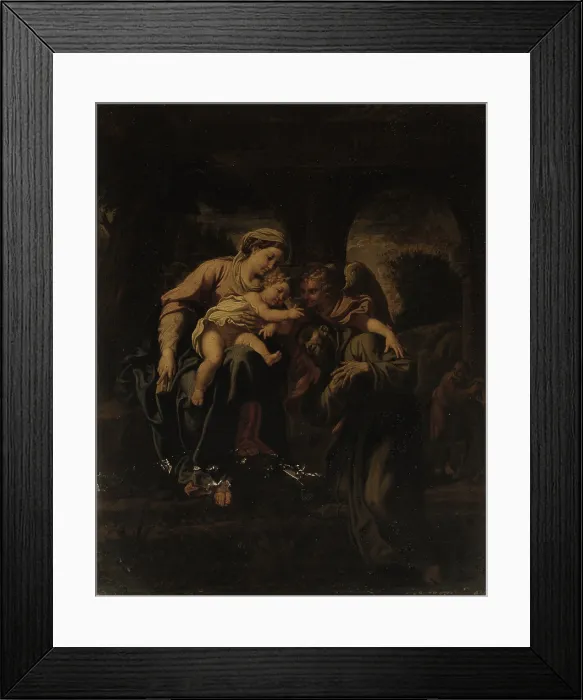 Framed Print : Madonna with Child, Saint Francis, an Angel and Saint Joseph with a mare, by A. Carracci, 1560 - 1608 ca. 16th Century, oil on canvas - Italy, Lombardy, Milan, Archbishopric Framed Print : Madonna with Child, Saint Francis, an Angel and Saint Joseph with a mare, by A. Carracci, 1560 - 1608 ca. 16th Century, oil on canvas - Italy, Lombardy, Milan, Archbishopric