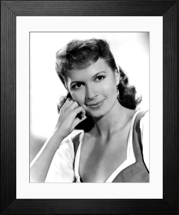 Framed Print : THE CRIMSON PIRATE, Eva Bartok, 1952