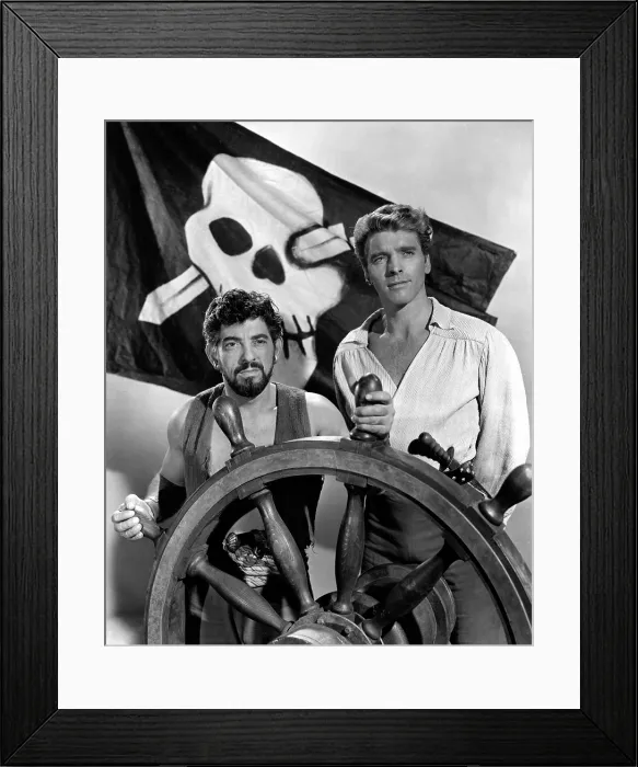 Framed Print : THE CRIMSON PIRATE, Nick Cravat, Burt Lancaster, 1952 Framed Print : THE CRIMSON PIRATE, Nick Cravat, Burt Lancaster, 1952