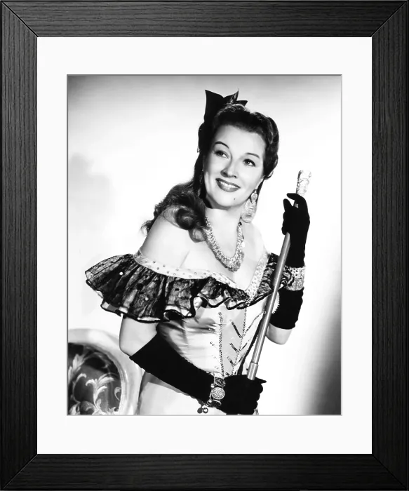 Framed Print : THE CRIMSON PIRATE, Margot Grahame, 1952 Framed Print : THE CRIMSON PIRATE, Margot Grahame, 1952