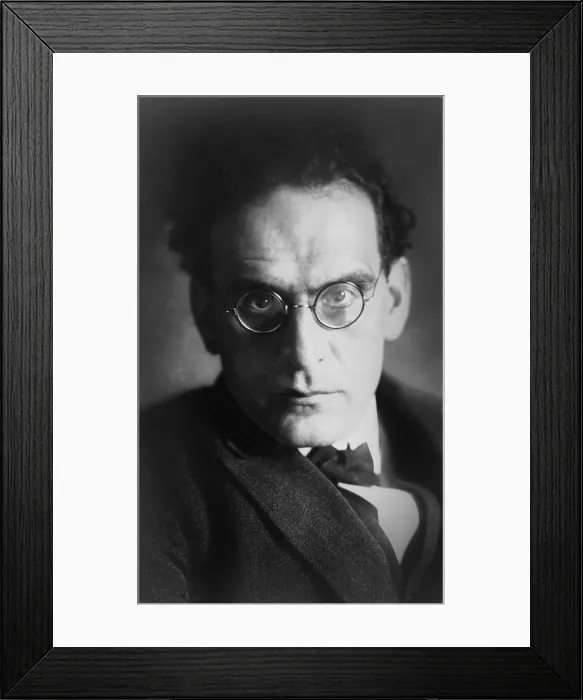 Framed Print : Otto Klemperer, German-born American conductor and composer, c. 1930. He emigrated to the U.S. in 1933 after Hitler took power to escape anti-Semitism and political persecution