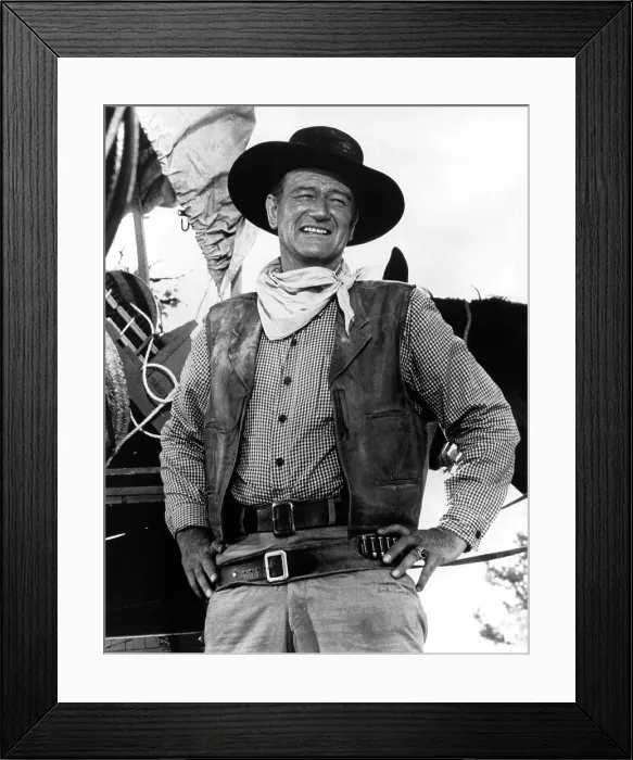 Framed Print : THE COMANCHEROS, John Wayne, 1961