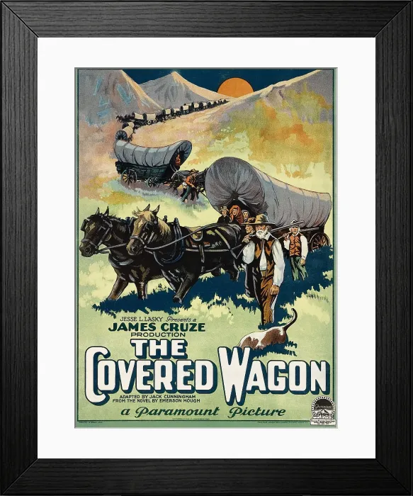 Framed Print : THE COVERED WAGON, 1923 Framed Print : THE COVERED WAGON, 1923