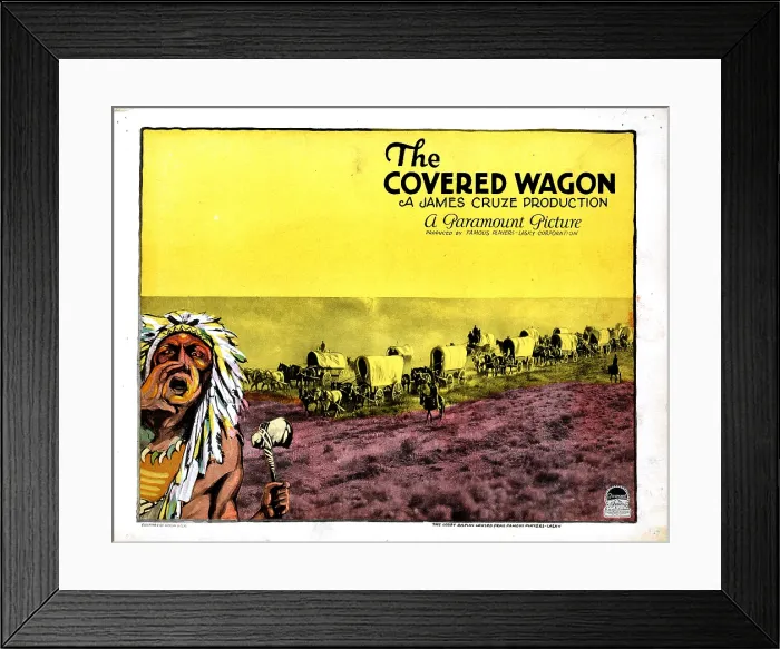 Framed Print : THE COVERED WAGON, 1923 Framed Print : THE COVERED WAGON, 1923