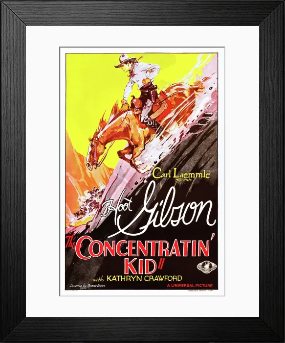 Framed Print : THE CONCENTRATIN KID, US poster art, 1930