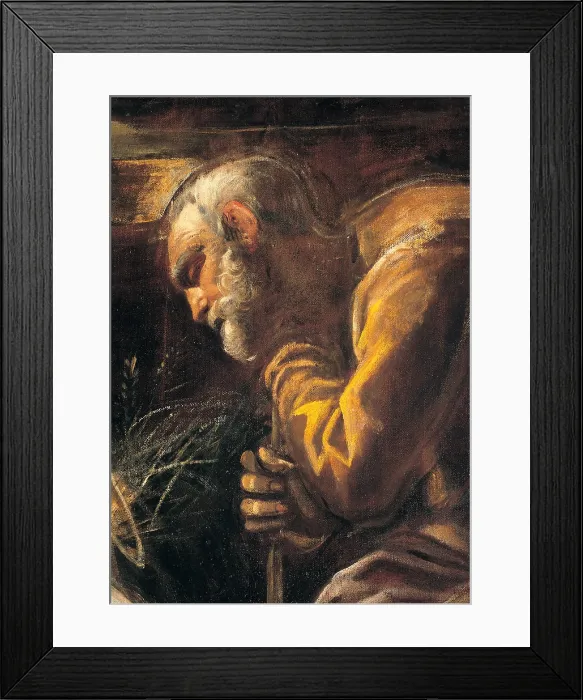 Framed Print : Robusti Jacopo known as Tintoretto, The Adoration of the Shepherds, 1579, 16th Century, fresco, Italy, Veneto, Venice, Scuola Grande di San Rocco, Upper Hall Framed Print : Robusti Jacopo known as Tintoretto, The Adoration of the Shepherds, 1579, 16th Century, fresco, Italy, Veneto, Venice, Scuola Grande di San Rocco, Upper Hall