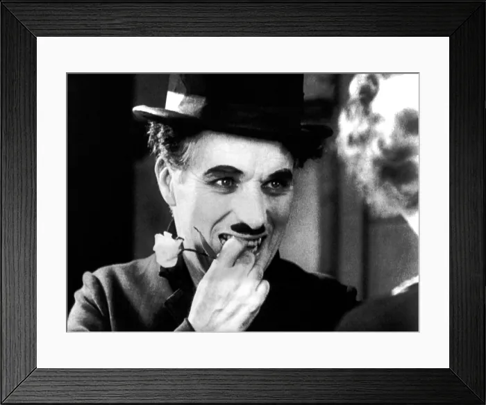 Framed Print : CITY LIGHTS, Charlie Chaplin, Virginia Cherrill, 1931 Framed Print : CITY LIGHTS, Charlie Chaplin, Virginia Cherrill, 1931