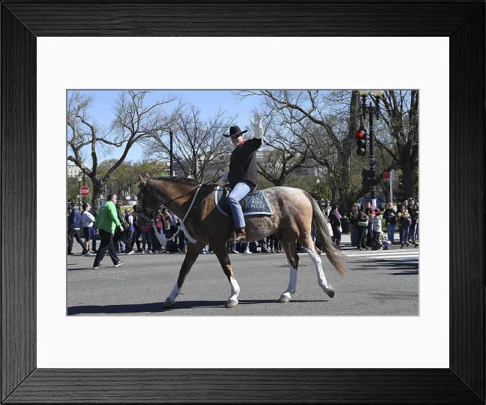 Framed Print : Ryan Zinke, US Sec. of the Interior is a 5th-generation Montanan and former US Navy SEAL