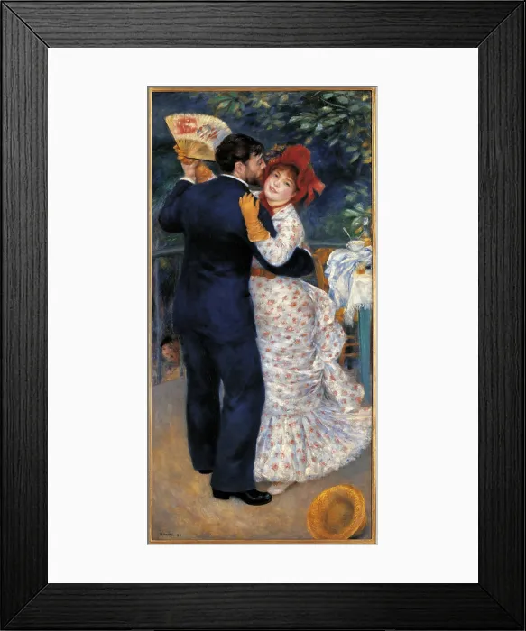 Framed Print : Country Dance, by Pierre-Auguste Renoir, 1883, 19th Century, oil on canvas, cm 180 x 90 - France, Ile de France, Paris, Muse dOrsay, R.F. 1979-64. All Framed Print : Country Dance, by Pierre-Auguste Renoir, 1883, 19th Century, oil on canvas, cm 180 x 90 - France, Ile de France, Paris, Muse dOrsay, R.F. 1979-64. All