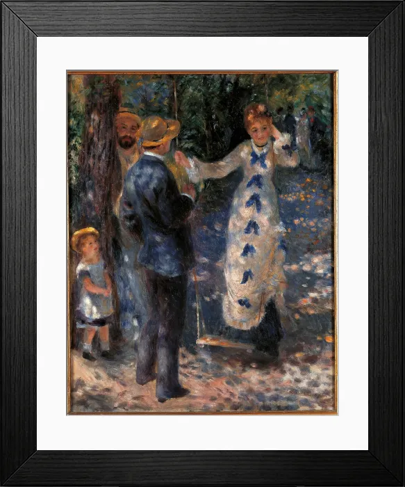 Framed Print : The Swing, by Pierre-Auguste Renoir, 1876, 19th Century, oil on canvas, cm 92 x 75 - France, Ile de France, Paris, Muse dOrsay, R.F. 2738. All Framed Print : The Swing, by Pierre-Auguste Renoir, 1876, 19th Century, oil on canvas, cm 92 x 75 - France, Ile de France, Paris, Muse dOrsay, R.F. 2738. All