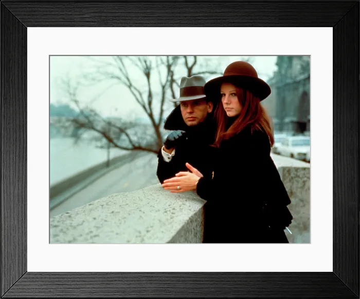 Framed Print : THE CONFORMIST, (aka IL CONFORMISTA), Jean-Louis Trintignant, Stefania Sandrelli, 1970