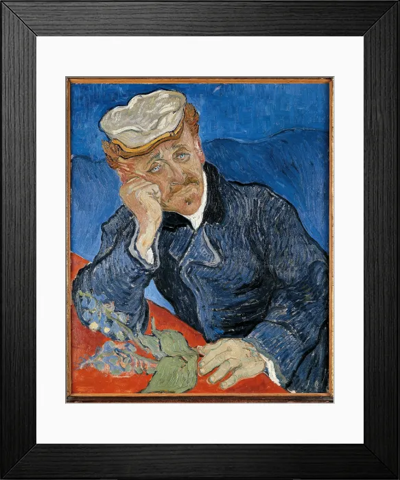 Framed Print : Portrait of Dr. Gachet, by Vincent Van Gogh, 1890, 19th Century, oil on canvas, cm 68 x 57 - France, Ile de France, Paris, Muse dOrsay, R.F. 1949-16. All. Portrait Dr Framed Print : Portrait of Dr. Gachet, by Vincent Van Gogh, 1890, 19th Century, oil on canvas, cm 68 x 57 - France, Ile de France, Paris, Muse dOrsay, R.F. 1949-16. All. Portrait Dr