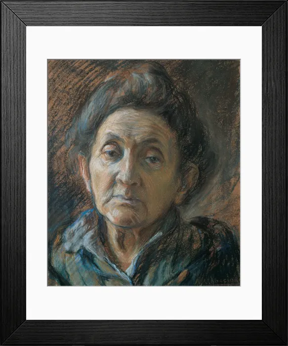 Framed Print : Boccioni Umberto, Portrait of an Old Woman, 1908 - 1909, 20th Century, pastel on paper, Italy, Lombardy, Milan Framed Print : Boccioni Umberto, Portrait of an Old Woman, 1908 - 1909, 20th Century, pastel on paper, Italy, Lombardy, Milan