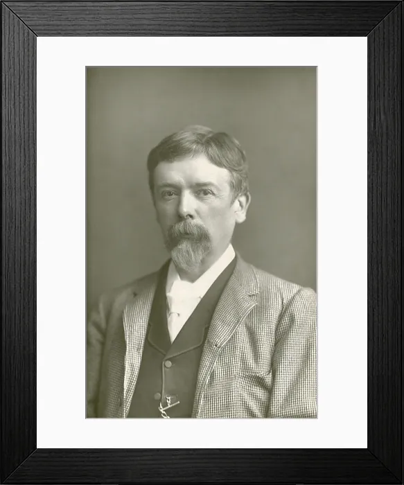 Framed Print : George du Maurier, was born in Paris in 1834 and moved to London in 1863. He wrote three novels before his death in 1896