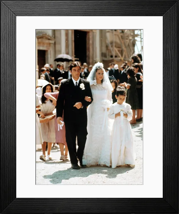 Framed Print : THE GODFATHER, Al Pacino, Simonetta Stefanelli, 1972 Framed Print : THE GODFATHER, Al Pacino, Simonetta Stefanelli, 1972