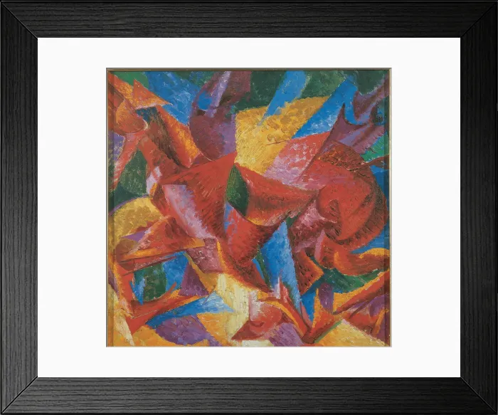 Framed Print : Boccioni Umberto, Plastic Forms of a Horse, 1913 - 1914, 20th Century, oil on canvas, Italy, Lazio, Rome Framed Print : Boccioni Umberto, Plastic Forms of a Horse, 1913 - 1914, 20th Century, oil on canvas, Italy, Lazio, Rome
