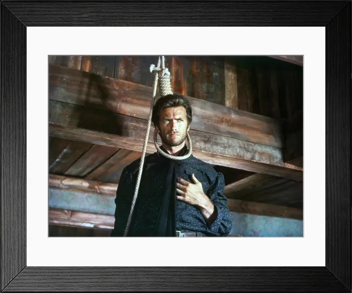 Framed Print : THE GOOD, THE BAD AND THE UGLY, Clint Eastwood, 1966