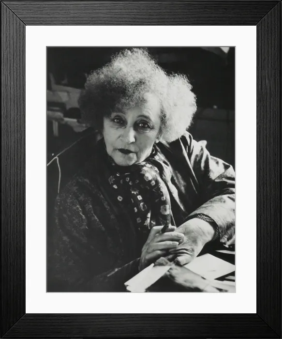 Framed Print : Colette, born Sidonie-Gabrielle Colette, French novelist in the 1930s. Her work gave voice to modern womens experience of love and life (BSLOC_2016_11_189)