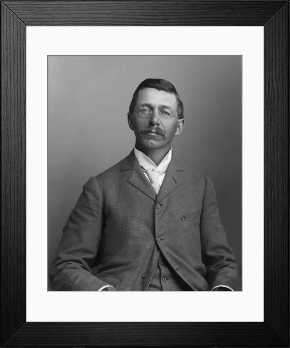 Framed Print : Jacob Coxey became widely known in 1894, when he led an army of the unemployed to Washington