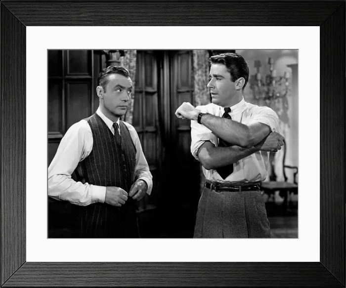 Framed Print : CLUNY BROWN, from left: Charles Boyer, Peter Lawford, 1946, TM & Copyright 20th Century Fox Film Corp. / courtesy Everett Collection