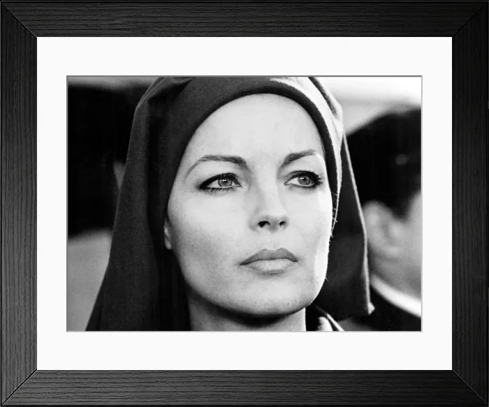 Framed Print : THE INFERNAL TRIO, (aka LE TRIO INFERNAL), Romy Schneider, 1974