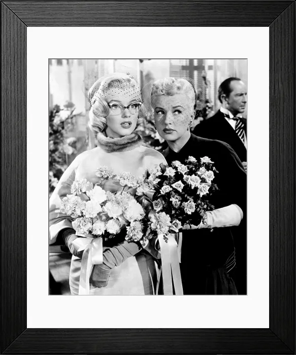 Framed Print : HOW TO MARRY A MILLIONAIRE, Marilyn Monroe, Betty Grable, 1953, TM & Copyright (c) 20th Century Fox Film Corp. All rights reserved