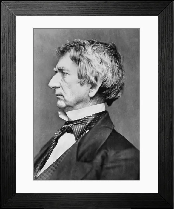 Framed Print : William Henry Seward as Secretary of State for Abraham Lincoln, 1861-65. He was an anti- slavery moderates, favoring gradual ending of slavery throughout the United States