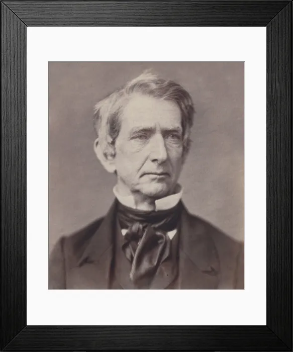 Framed Print : William H. Seward, as Senator from New York, during the 35th Congress, (1857-1859)