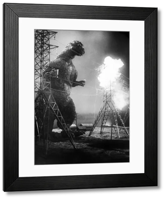 Framed Print : GODZILLA, (aka GOJIRA), Godzilla, 1954 Framed Print : GODZILLA, (aka GOJIRA), Godzilla, 1954