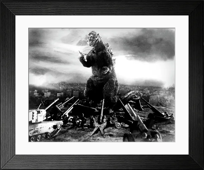 Framed Print : GODZILLA, (aka GOJIRA), Godzilla, 1954